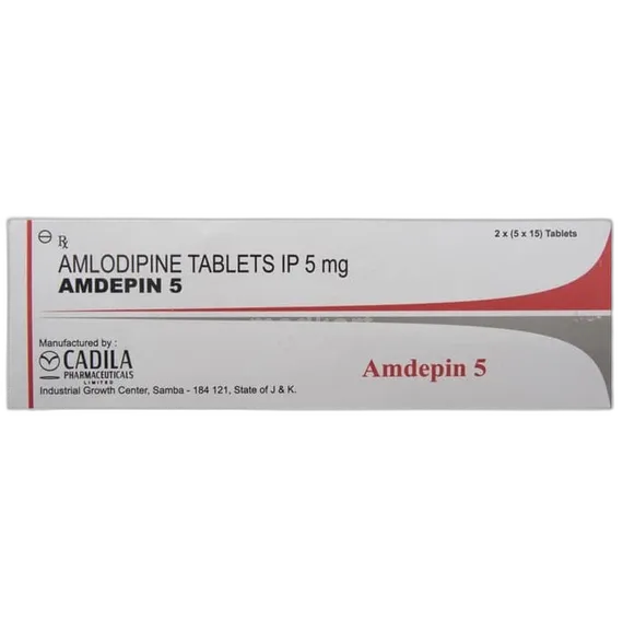 amdepin 5mg tablet 15's
